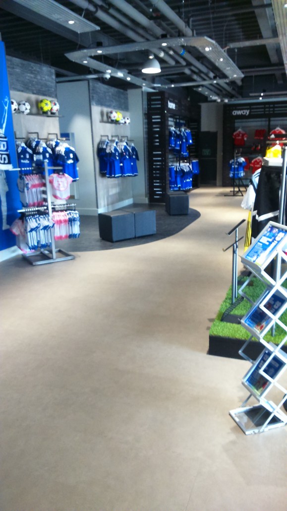 Cardiff City Football Club Shop - Floor Furnishings Limited